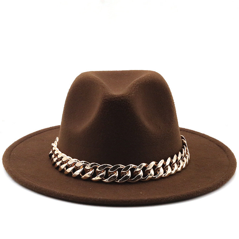 Chapeau Fedora À Grand Bord