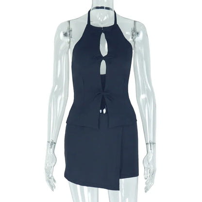 Ensemble haut bustier et sa jupe short - Chic&Shines