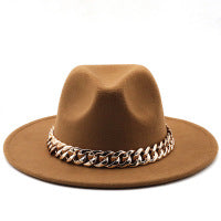 Chapeau Fedora À Grand Bord