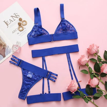 Ensemble lingerie porte jarretelle - Chic&Shines