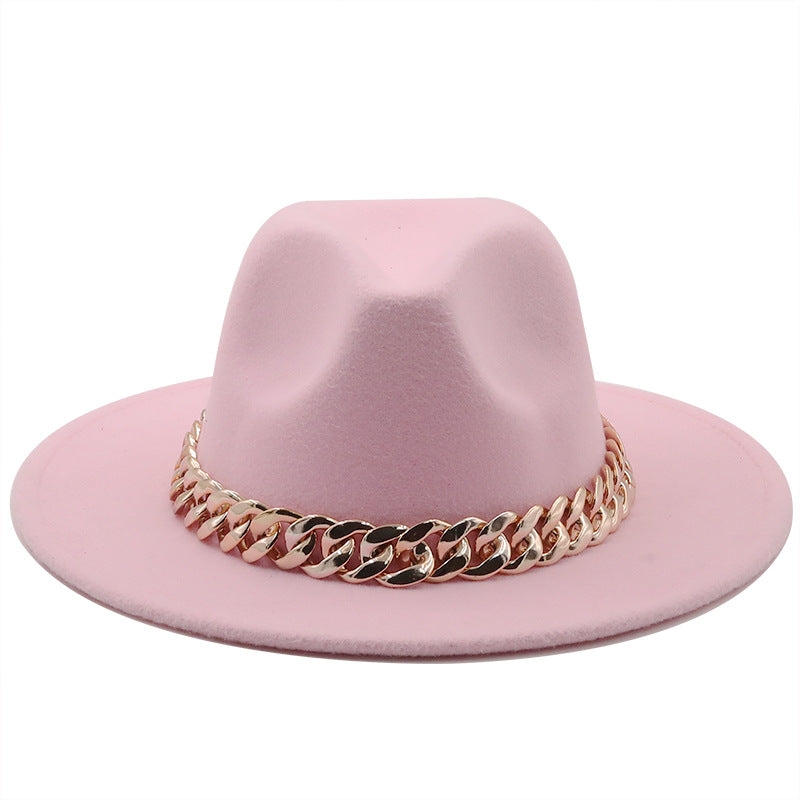 Chapeau Fedora À Grand Bord