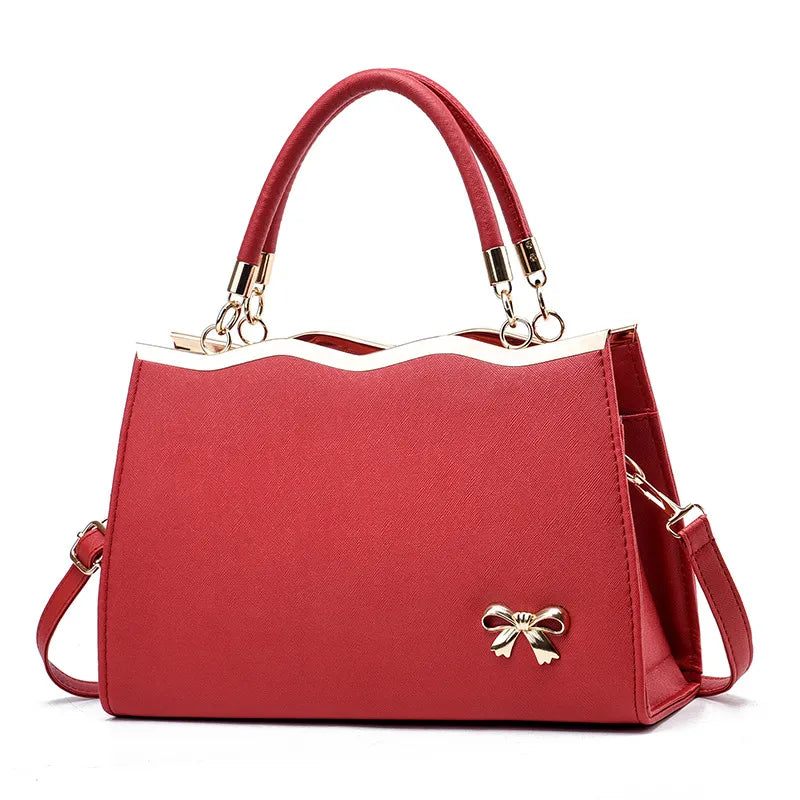 Handbag with bow tie 