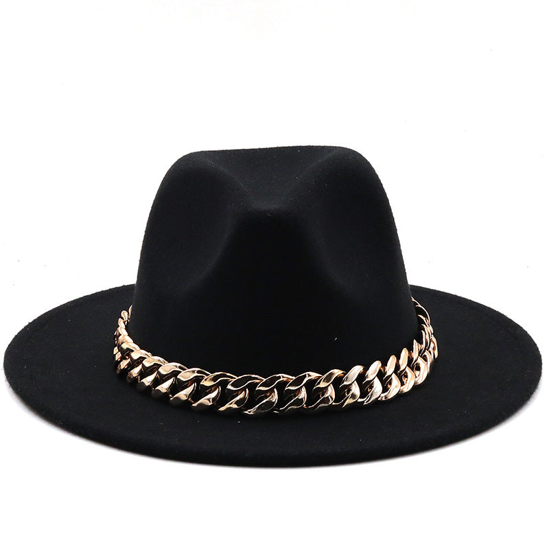 Chapeau Fedora À Grand Bord