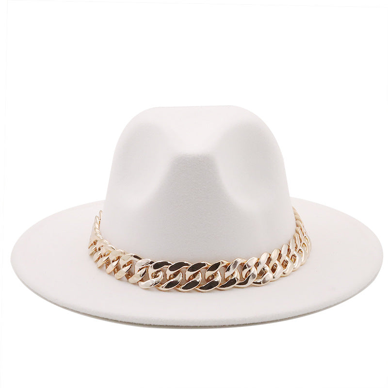 Chapeau Fedora À Grand Bord