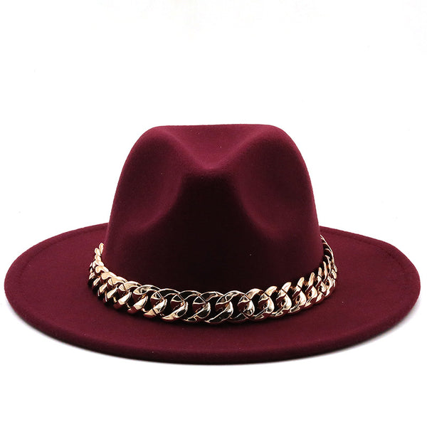 Chapeau Fedora À Grand Bord