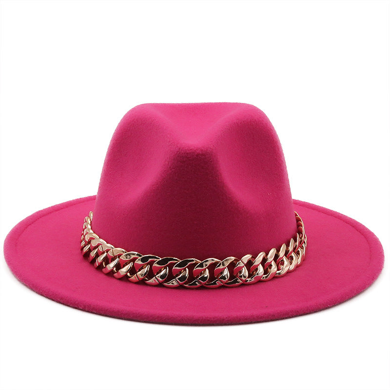 Chapeau Fedora À Grand Bord
