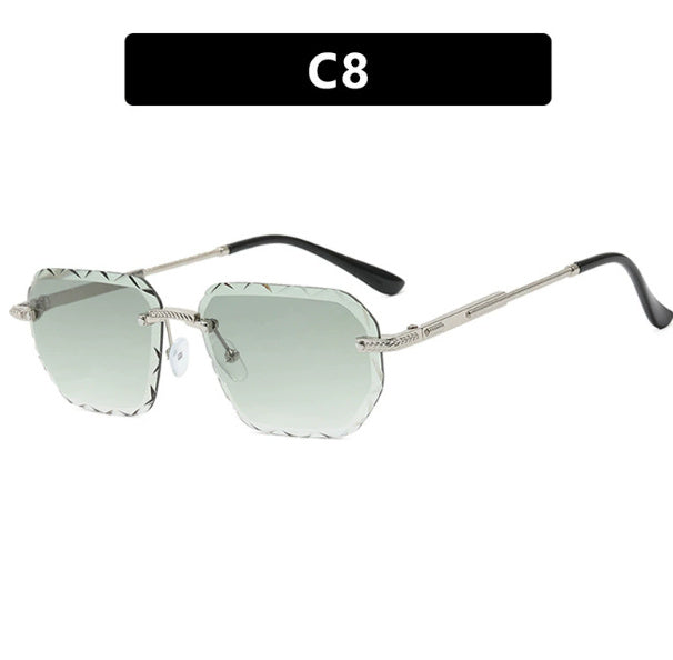Lunette de soleil carrée fashion