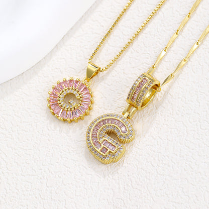 Collier pendentif lettre de l'alphabet - Chic&Shines