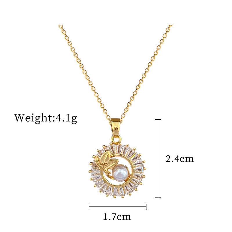 Parure bijoux collier et boucles d'oreilles - Chic&Shines
