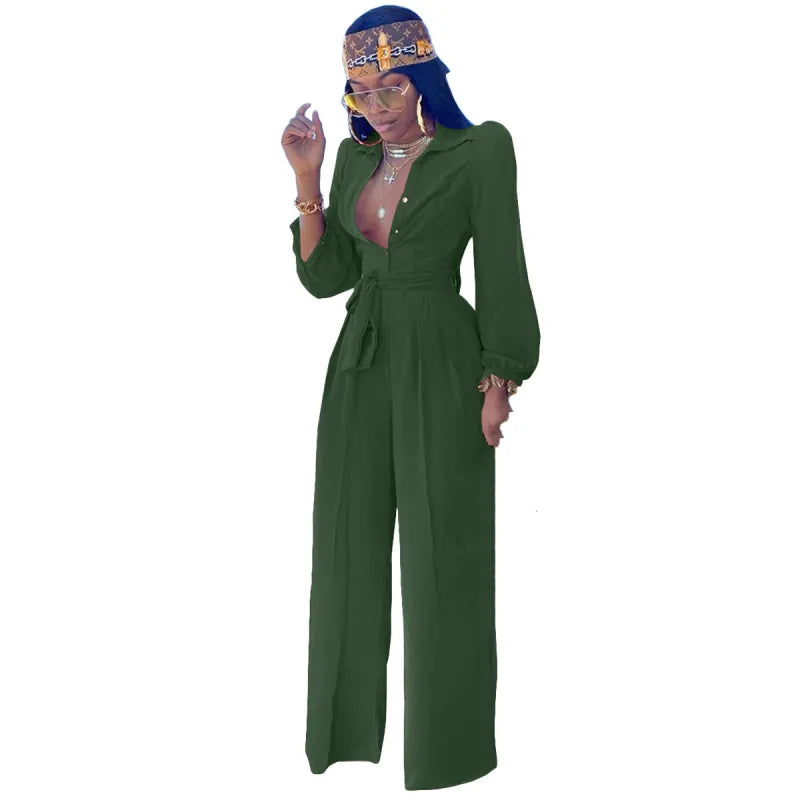 Long sleeve jumpsuit