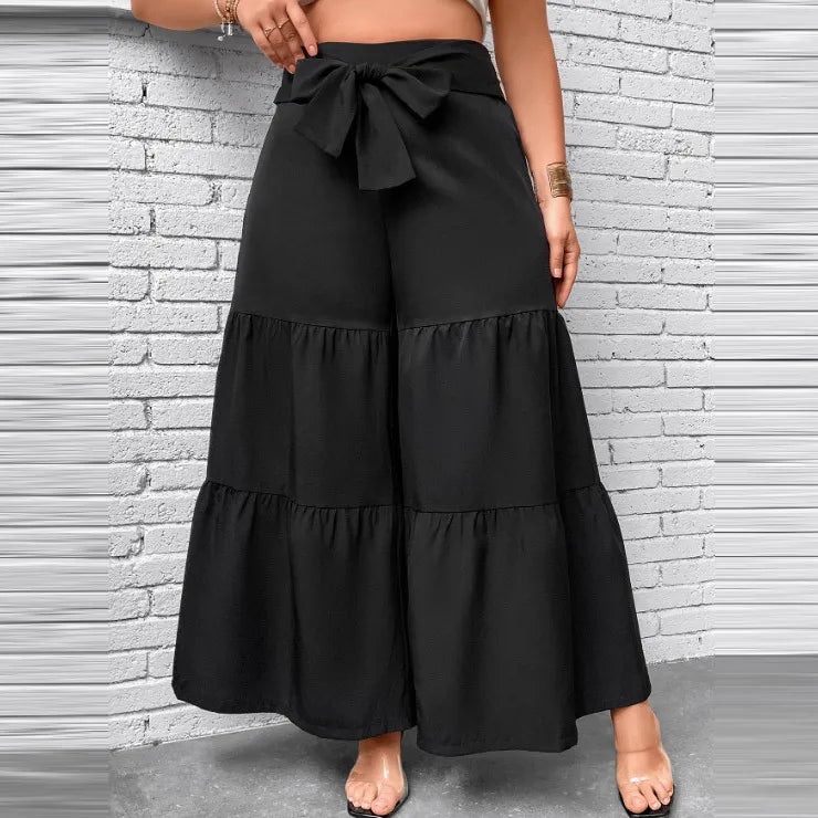 Pantalon Taille Haute Jambes Larges - Chic&Shines