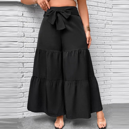 Pantalon Taille Haute Jambes Larges - Chic&Shines