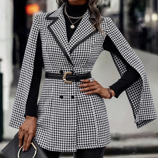 Veste blazer manche longue fendue - Chic&Shines