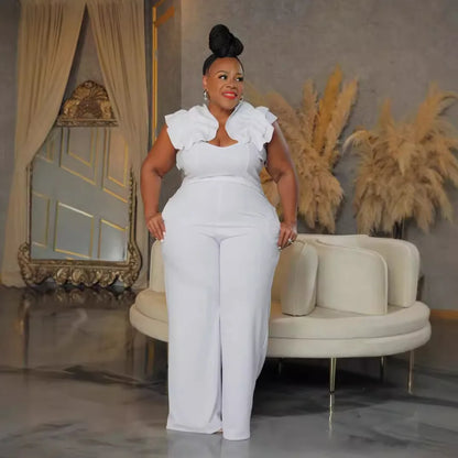 Combinaison pantalon à bretelles sans manches - Chic&Shines