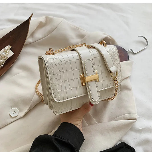 Sac bandoulière avec chaîne en métal - Chic&Shines