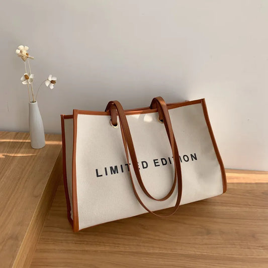 Sac grande capacité en toile imprimé - Chic&Shines