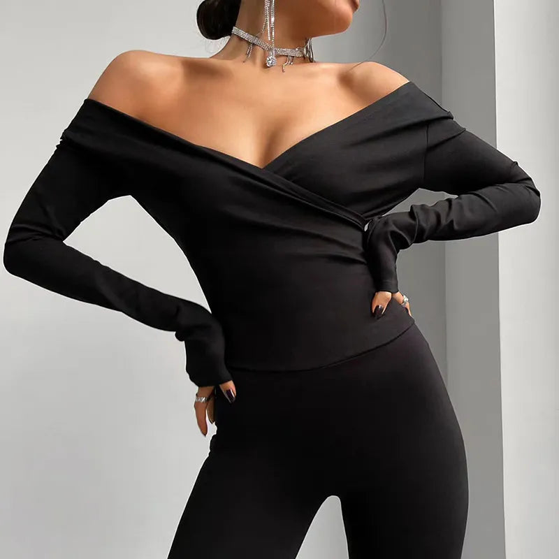 Combinaison Pantalon À Manches Longues - Chic&Shines