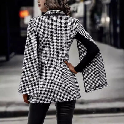 Veste blazer manche longue fendue - Chic&Shines