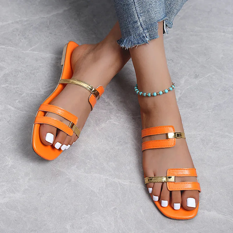 Sandalias planas casuales