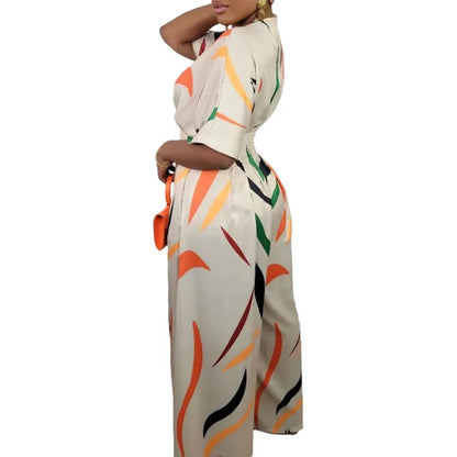 Combinaisons Pantalon  À Manches Courtes - Chic&Shines