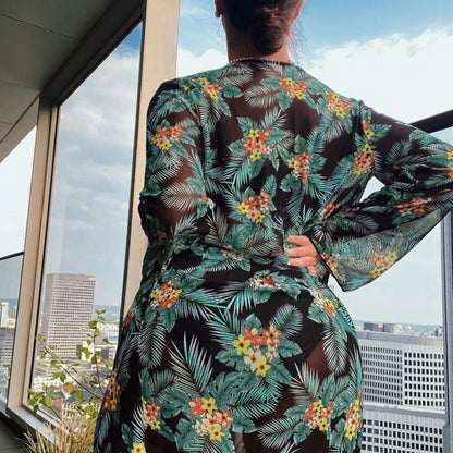 Maillot de bain 3 pièces à motif - Chic&Shines