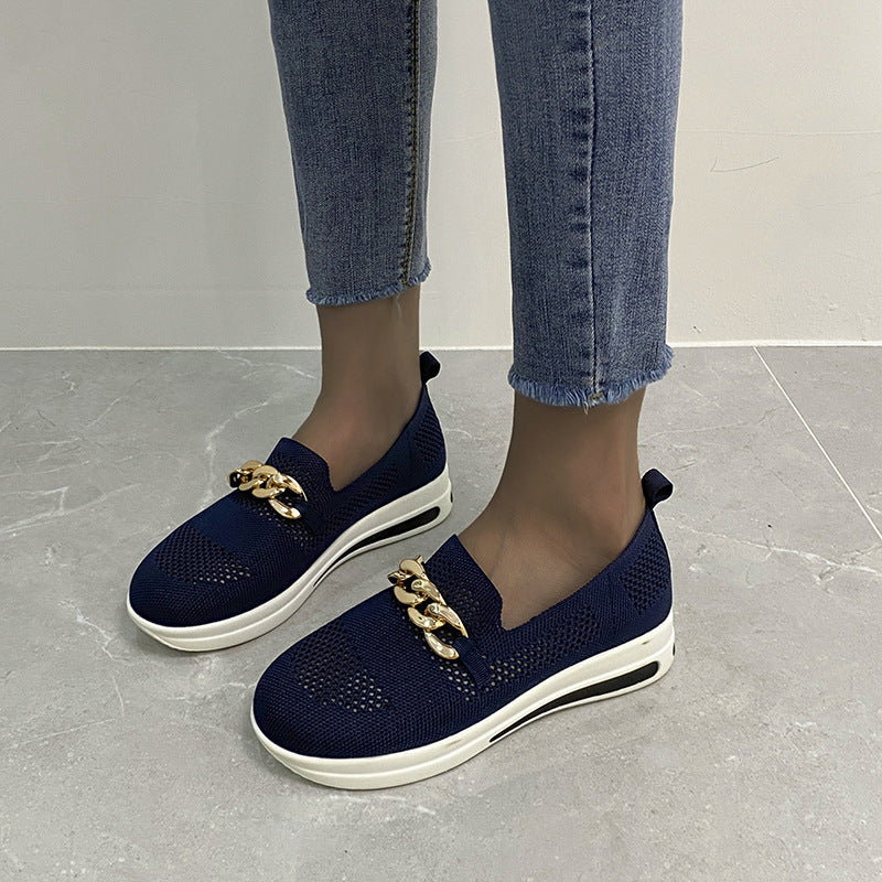 Basket en maille déco chaîne en métal - Chic&Shines