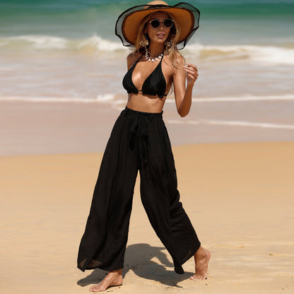 Pantalon De Plage Ample Transparent - Chic&Shines