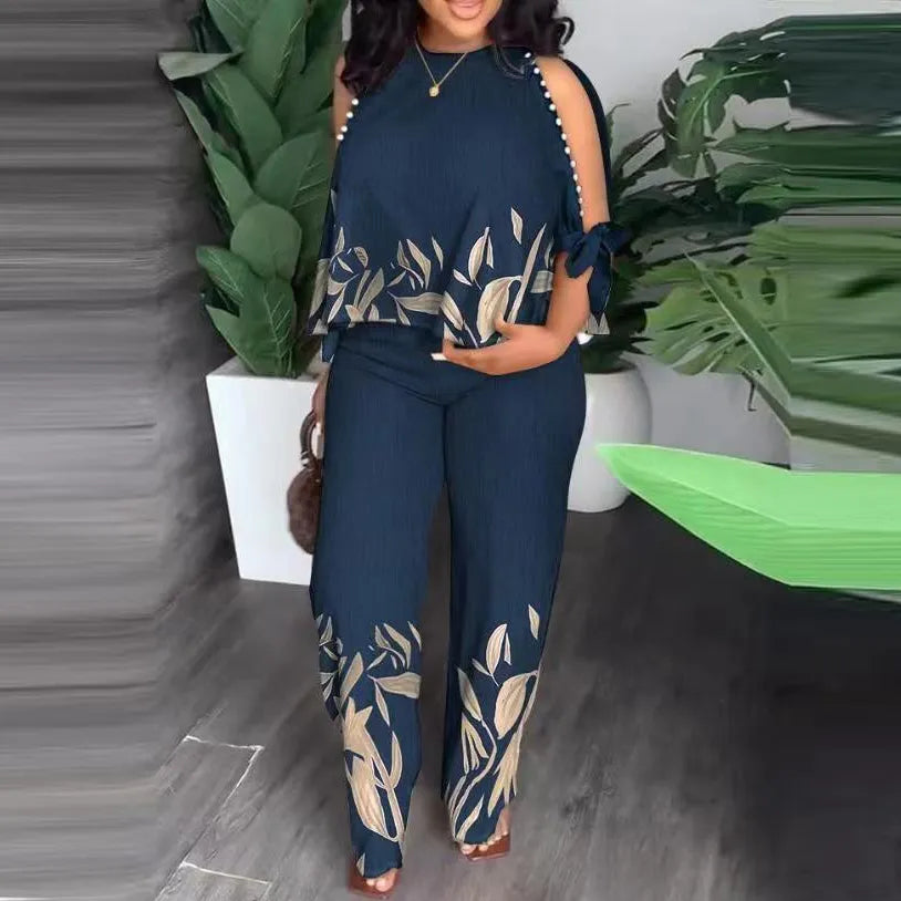 Ensemble Haut Et Pantalon Décoratifs - Chic&Shines