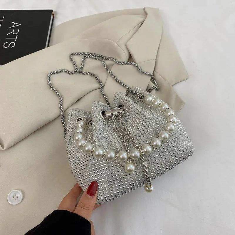 Sac Seau À Chaîne En Diamant - Chic&Shines