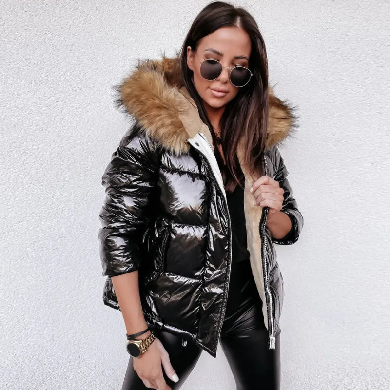 Veste À Capuche Hiver - Chic&Shines