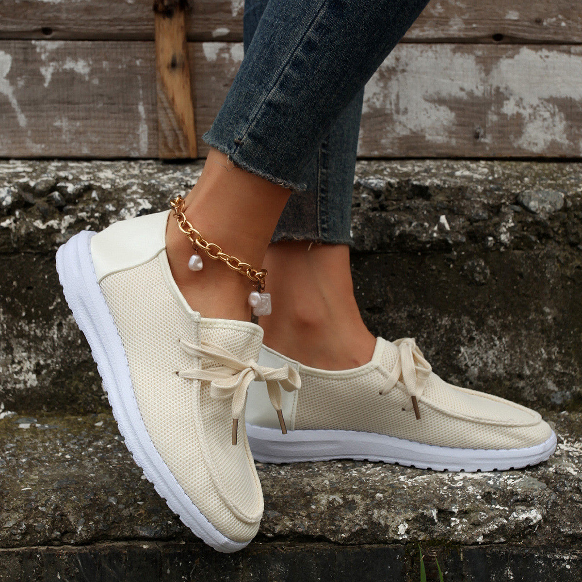 Basket en tissu tie-dye légère - Chic&Shines