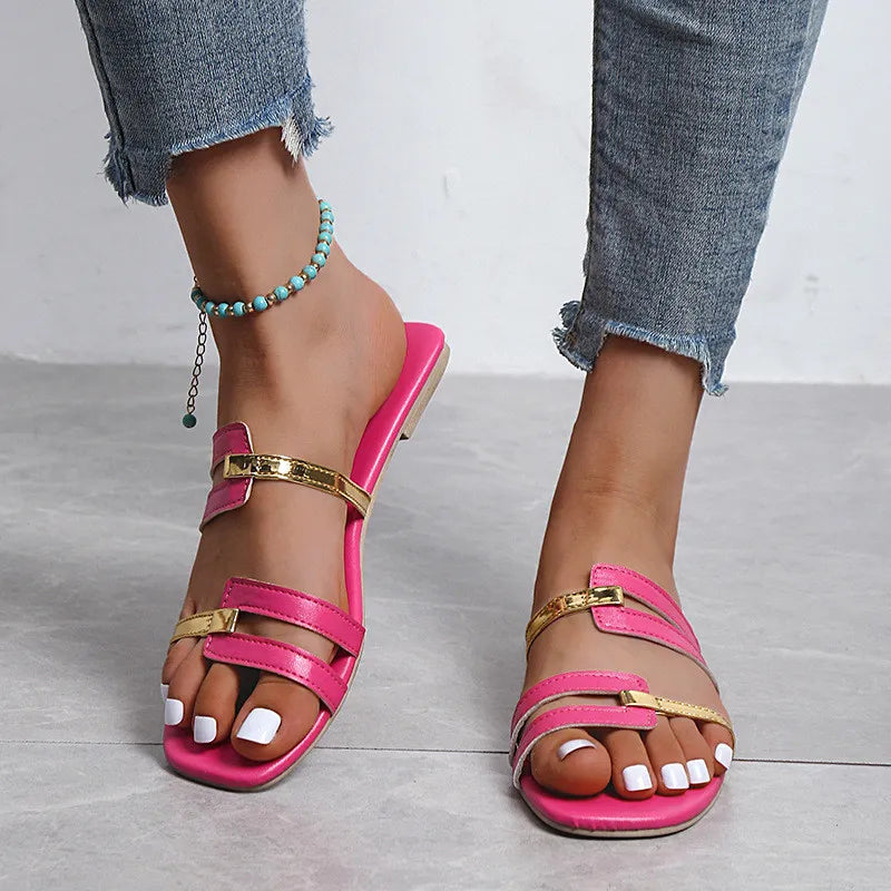 Sandalias planas casuales