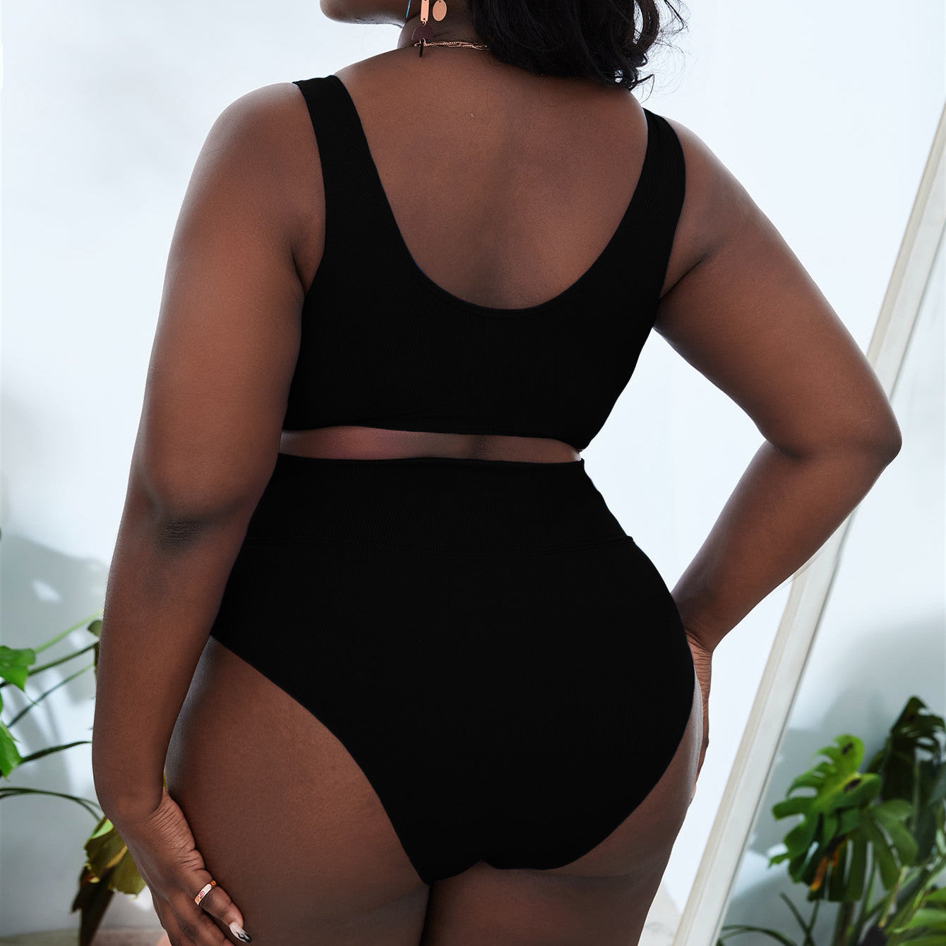 Maillots De Bain bikini 2 pièces lacet avant - Chic&Shines