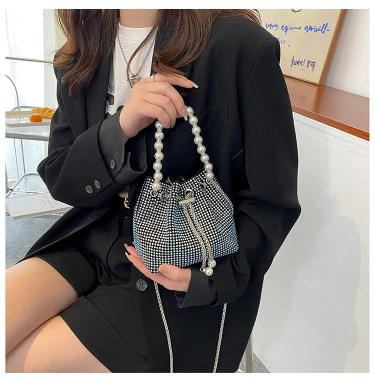 Sac Seau À Chaîne En Diamant - Chic&Shines