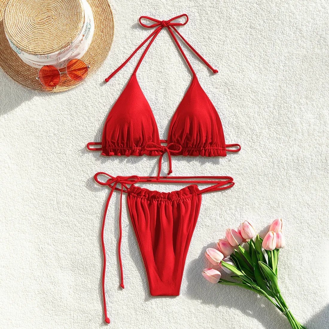 Maillot De Bain Bikini Licou