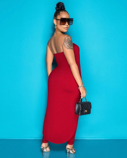 Ensemble Haut Long Et Pantalon Crayon - Chic&Shines