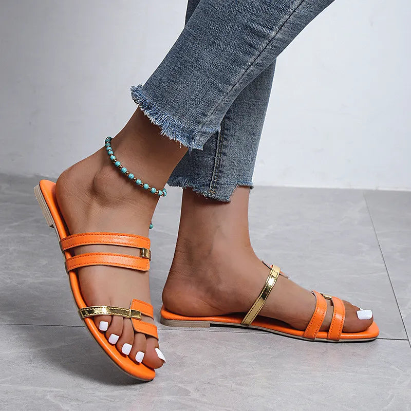 Sandalias planas casuales