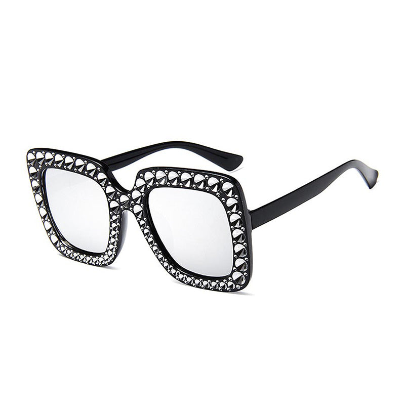 Lunettes de Soleil Grand cadre cristal - Chic&Shines