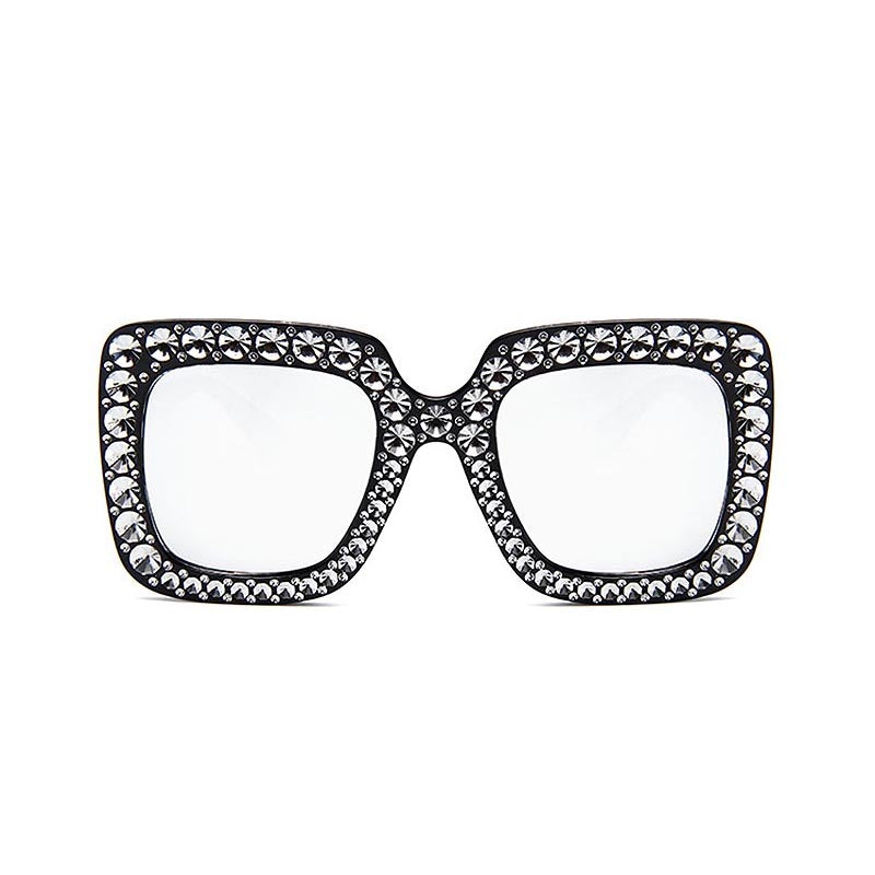 Lunettes de Soleil Grand cadre cristal - Chic&Shines