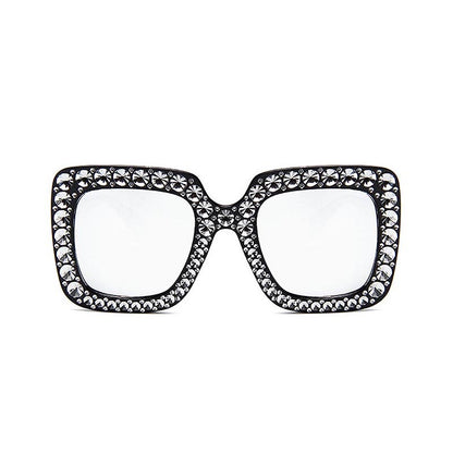 Lunettes de Soleil Grand cadre cristal - Chic&Shines