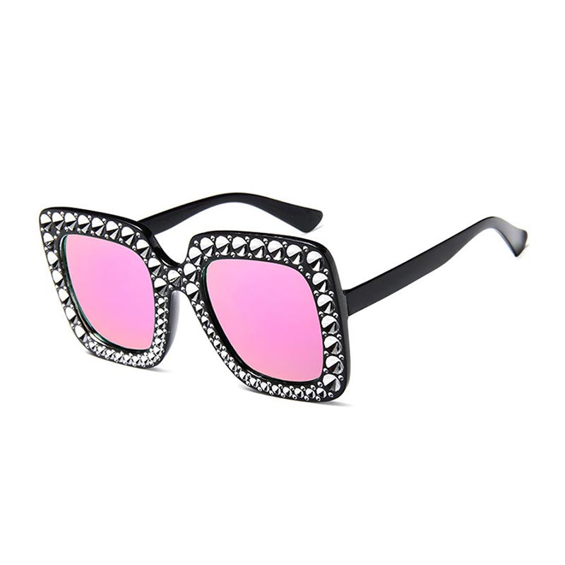 Lunettes de Soleil Grand cadre cristal - Chic&Shines