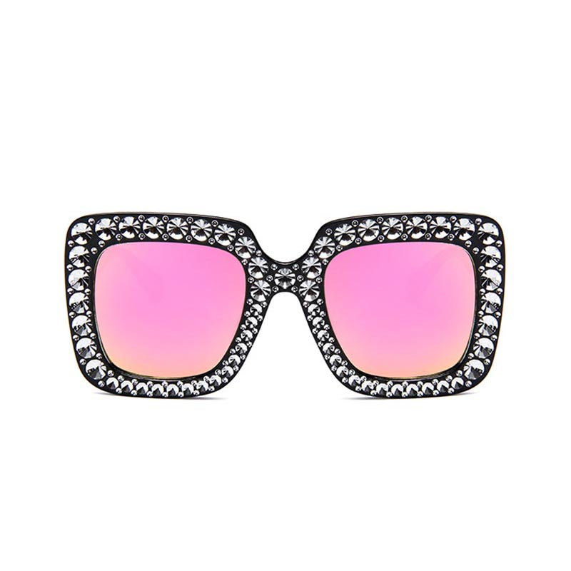 Lunettes de Soleil Grand cadre cristal - Chic&Shines
