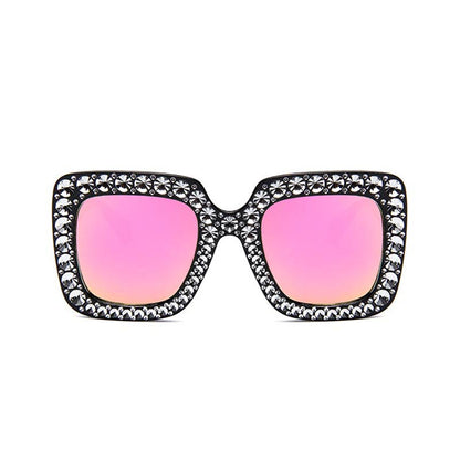 Lunettes de Soleil Grand cadre cristal - Chic&Shines