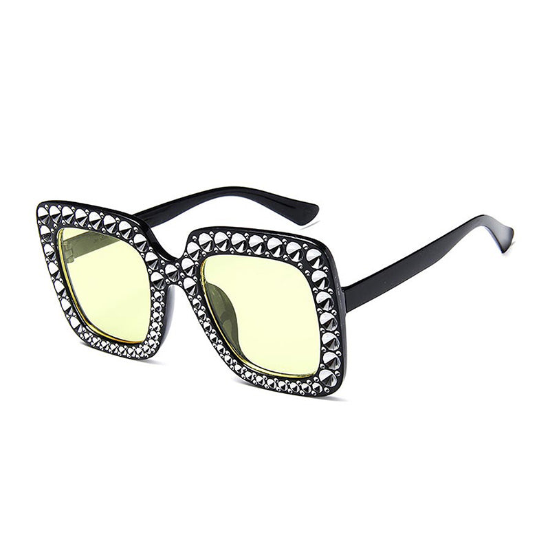 Lunettes de Soleil Grand cadre cristal - Chic&Shines