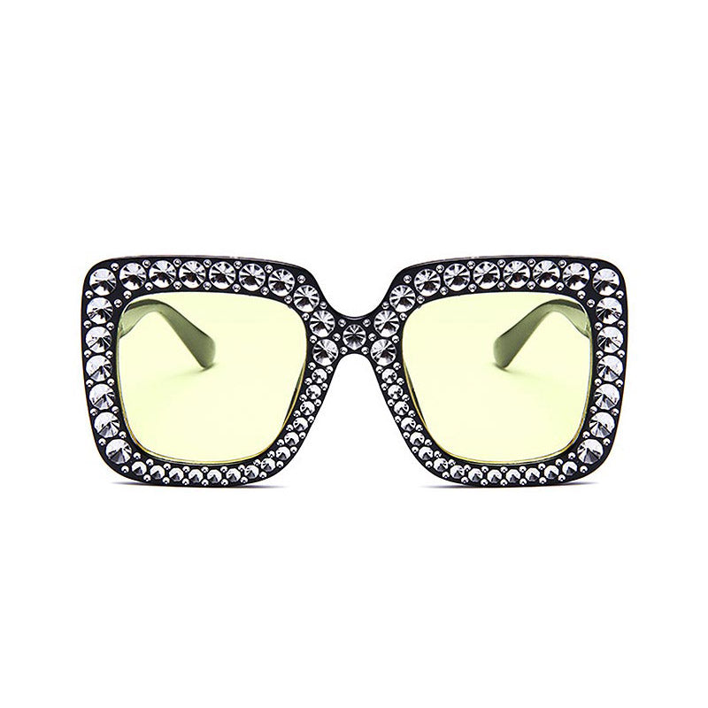 Lunettes de Soleil Grand cadre cristal - Chic&Shines