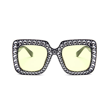 Lunettes de Soleil Grand cadre cristal - Chic&Shines