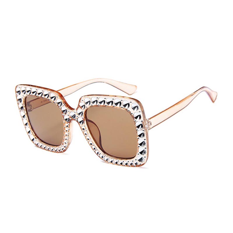 Lunettes de Soleil Grand cadre cristal - Chic&Shines