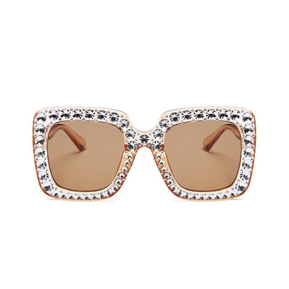 Lunettes de Soleil Grand cadre cristal - Chic&Shines