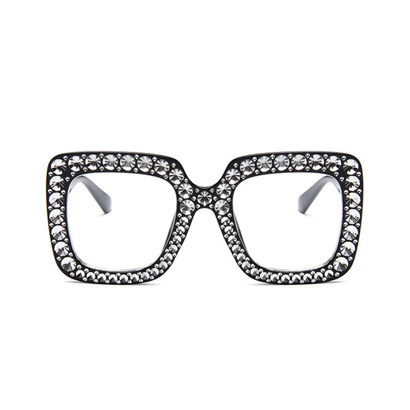 Lunettes de Soleil Grand cadre cristal - Chic&Shines