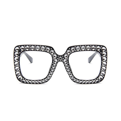 Lunettes de Soleil Grand cadre cristal - Chic&Shines